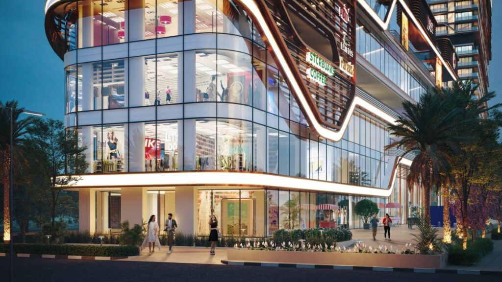 M3M Sector 72 Noida Retail Pan Up cam