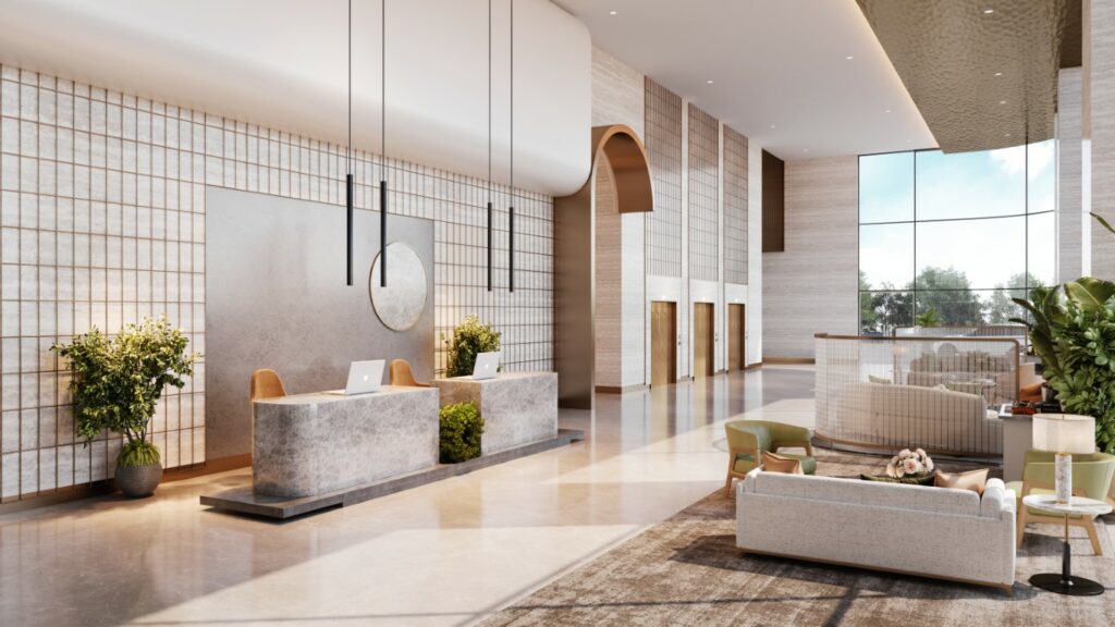M3m Noida Club Arrival Entrance Lobby Cam 1